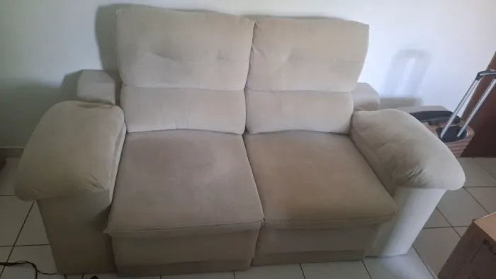 Sofá 2 lugares retrátil