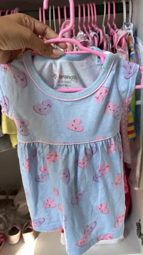 2 vestidos de bebê tamanho p