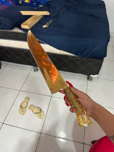 VENDO Faca de ouro marca THOMAZI