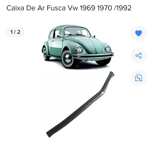 Caixas d ar do fusca