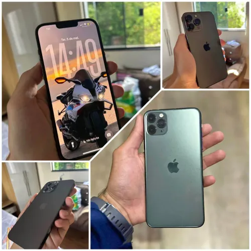 iPhone 11 PRO MAX - 64GB - Preto - Face ID OFF, BATERIA 100% SAUDAVEL CHAMAAAA!!!!