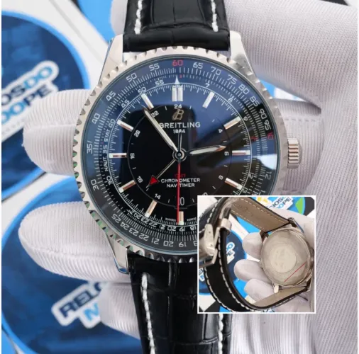RELÓGIO BREITLING NAVITIMER GMT AUTOMÁTICO