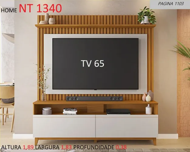Home para 65 polegadas