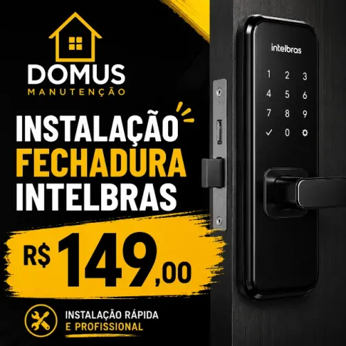 Smart Lock - Fechadura Eletronica Instalação