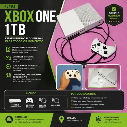 Xbox One 1TB Branco