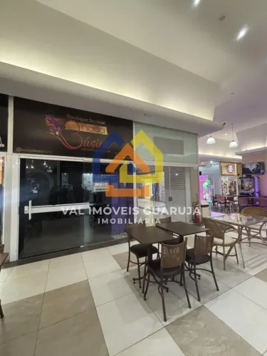 Sala Comercial / Nova para Locação em Guarujá, Pitangueiras CENTRO, 1 banheiro, 1 vaga
