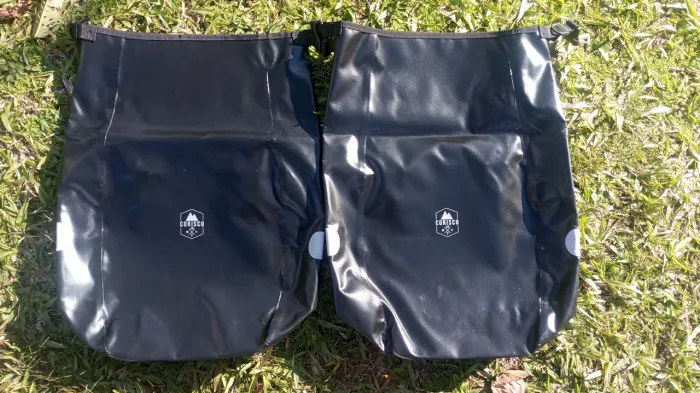 Alforge Corisco 50L Impermeável Cicloturismo Viagem Bike