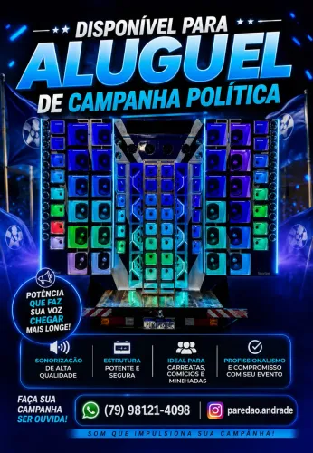 Paredao disponível campanha politica