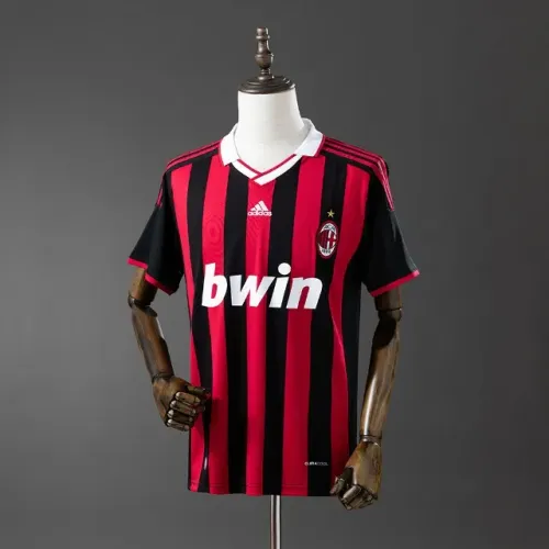 Camisa Retro 09/10 time Milan Ronaldinho 80 - Nova - M