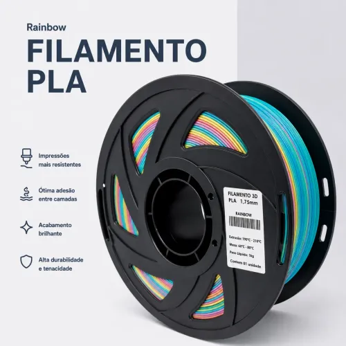 FILAMENTO PLA RAINBOW