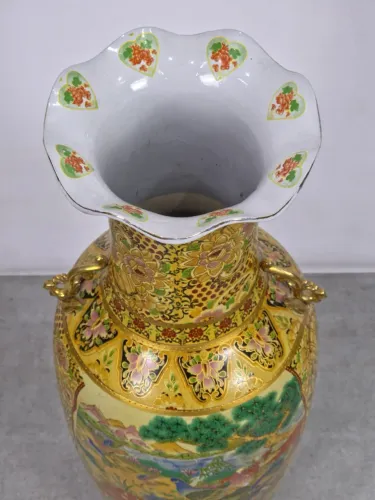 Vaso vintage de porcelana
