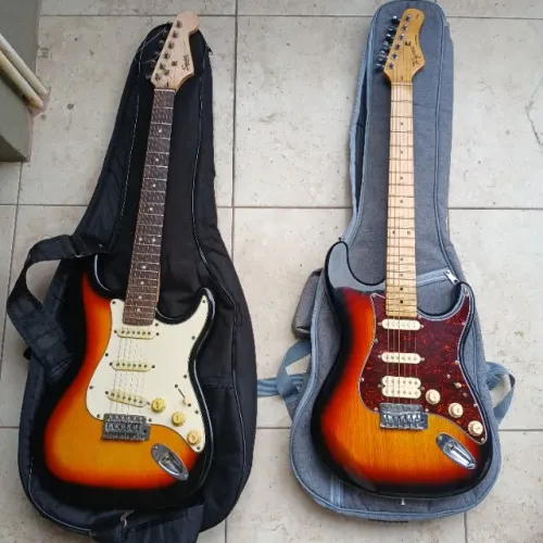Guitarra Squier e Tagima
