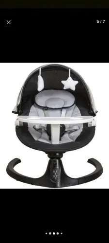 Cadeirinha de balanço bebê automática 