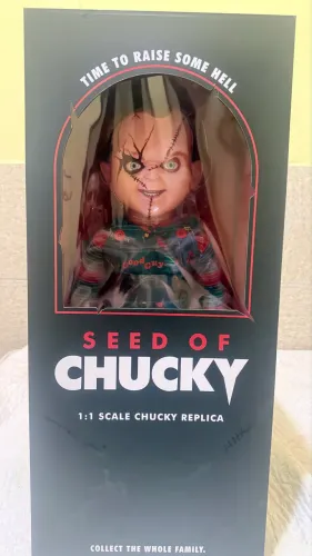 Boneco Chucky ,aceito troca de veículos 
