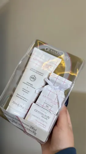 Kit Giovanna Baby Blanc Vanilla - Perfume Marcante e Cuidado Completo