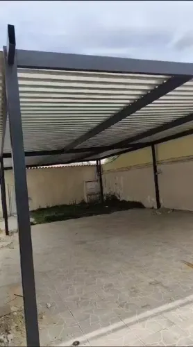 Estrutura , cobertura,telha sanduíche