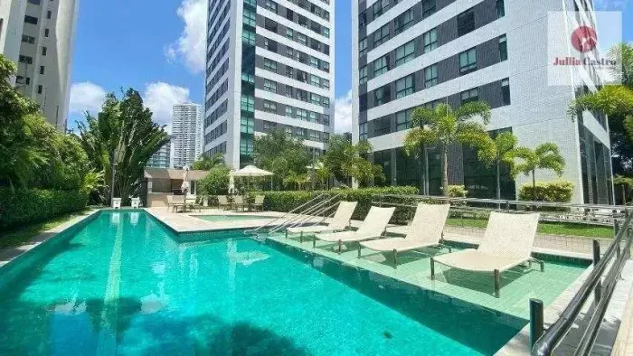 ALUGO EXCELENTE APARTAMENTO MOBILIADO COM 2 QUARTOS NO BEACH CLASS JAQUEIRA / RECIFE