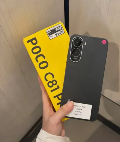 Poco - C81-Pro 4G - Lançamentoooo GLOBAL 256/4 Black