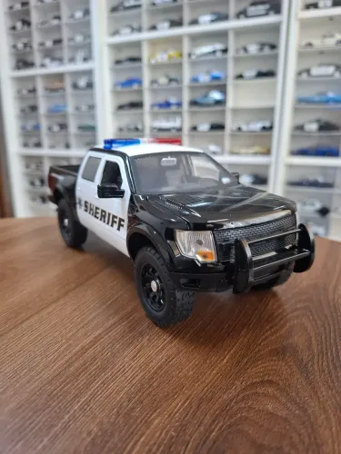 Miniatura Police Jada 1/24 Ford F-150 Svt Raptor 2011