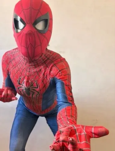 Fantasia Adulto Homem Aranha | Personagem Vivo