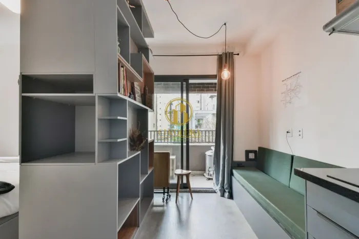 Studio para venda em Moema com 1 quarto, sendo 1 suíte, 28m² : 5GZ8Q