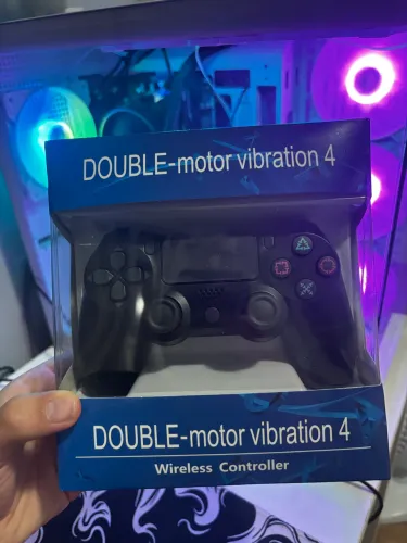 Controle Bluetooth Compatível com PS4 e PC