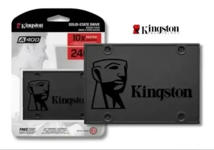 SSD Sata 3 A400 KINGSTON 240gb Novo, original lacrado