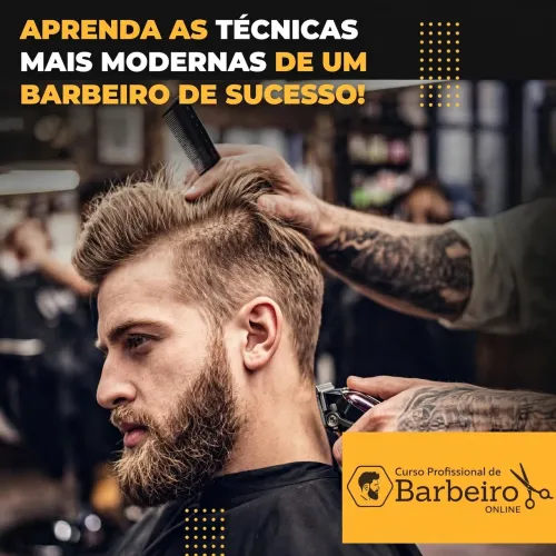 CURSO DE BARBEIRO DO ZERO AO PROFISSIONAL 27,90