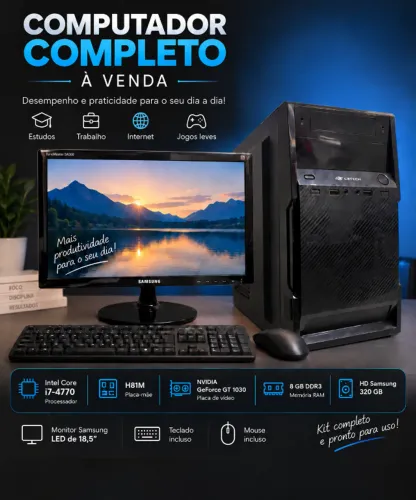 Vendo Computador Desktop
