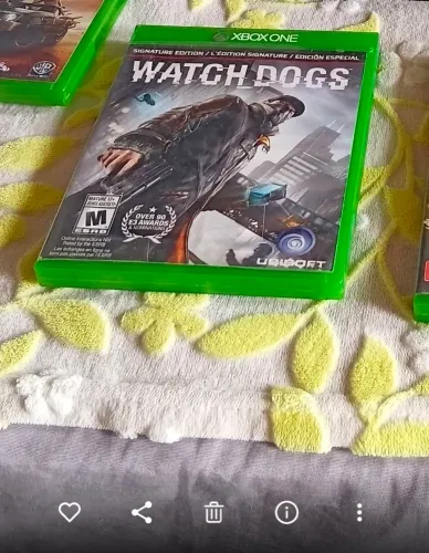 Vende-se  jogo de Xbox one watch dogs original em perfeito estado 