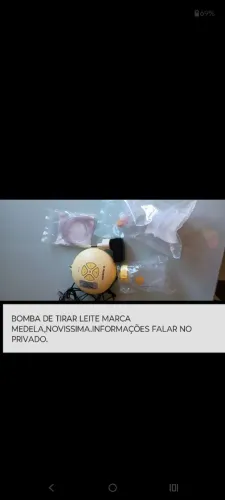 Bomba tirar leite marca MEDELA 