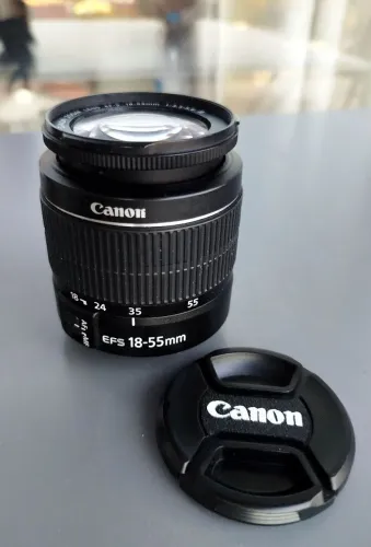 Lente Canon EF-S 18-55 mm 