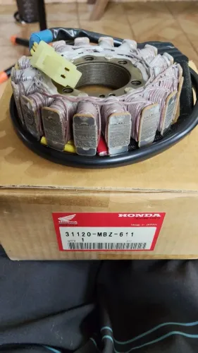  RARIDADE: Estator Original Honda Hornet carburada 