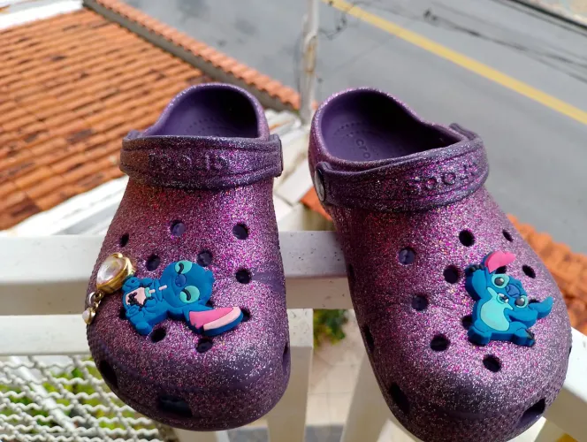 Crocs de brilho 29