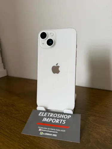 iPhone 14 128GB Branco | Bateria 93% | Ótimo Estado