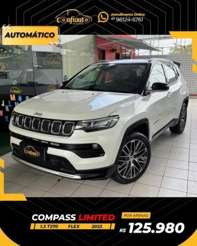 Jeep Compass Limited T270 1.3 TB 4X2 Flex AUT 2022