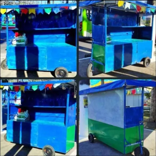 Carro de lanche grande 3m