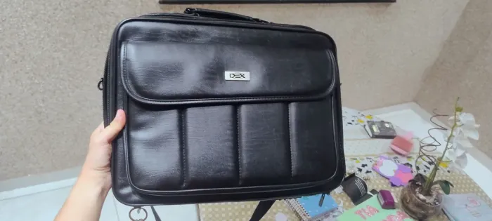 Bolsa pasta de couro