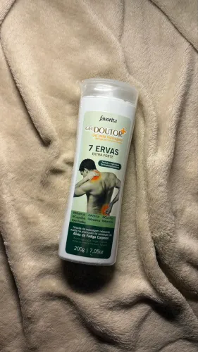 Gel para massagem - 7 ervas