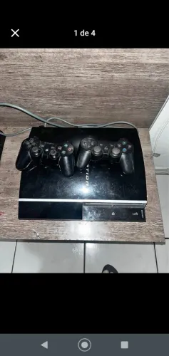 Vídeo game ótima imagem acompanha lista de jogos online 
