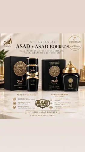 Kit Perfume + hidratante ASAD TRADICIONAL