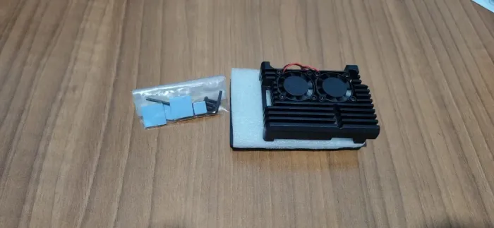 Case Armadura Dissipador Raspberry Pi4 Pi 4 Cooler Duplo
