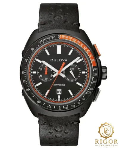 Relógio Bulova Racer 98B428 Cronógrafo Black Edition - Design Esportivo e Tecnológico