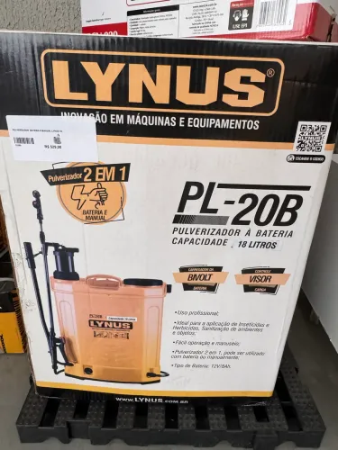 Pulverizador a bateria Lynus original 