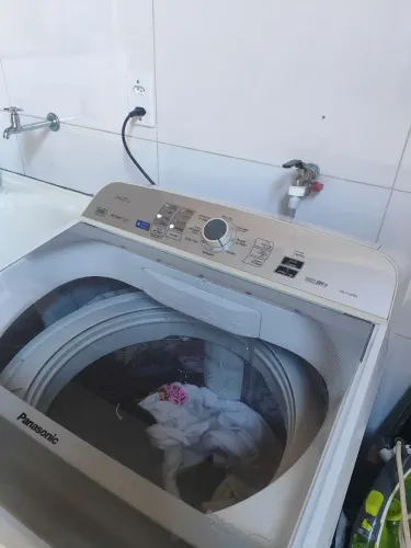 Máquina de lavar Panasonic 14kg bacia ciclone