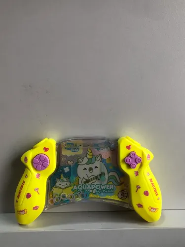 Jogo Portátil Aquaplay Aquapower Welli Kids Formato Controle Unicórnio