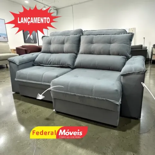 Sofá Retrátil 1,80m - Mega Promoção!