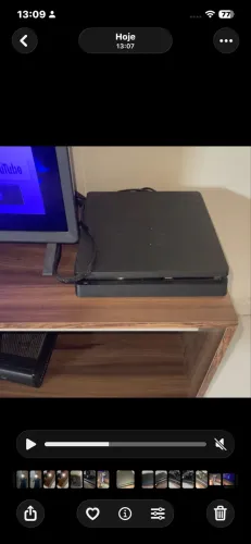 PS4 SEMI-NOVO COM VÁRIOS JOGOS PERFEITO