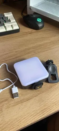  LED Pocket para Celular - Luz para Foto/Vídeo | Recarregável