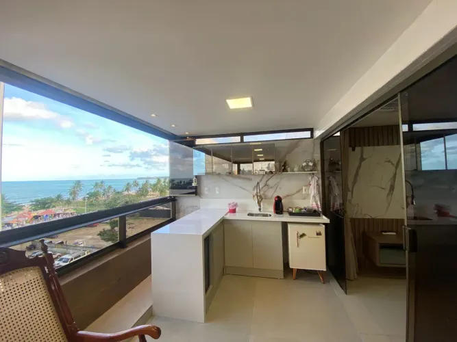 Cobertura Linear à Venda Nascente!  Cabo Branco  C/92m² 2 Quartos, 1 Suíte, 02 Vagas Frent